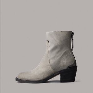 Rag & Bone Bristol Boots in Cemento Suede New